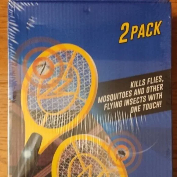 Electronic Bug Zapping Racket - 2 pack - Picture 1 of 4